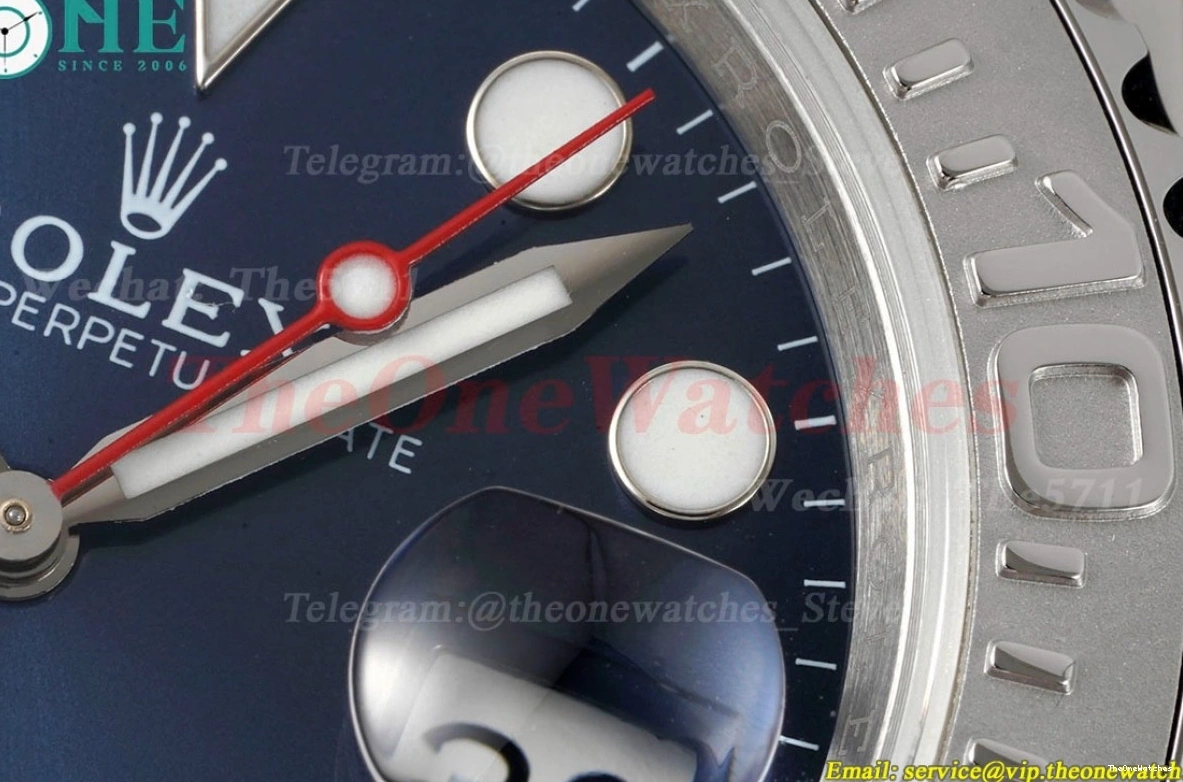 126622 40mm Blue Dot SS Yacht-Master A2836 SS GSF 0218